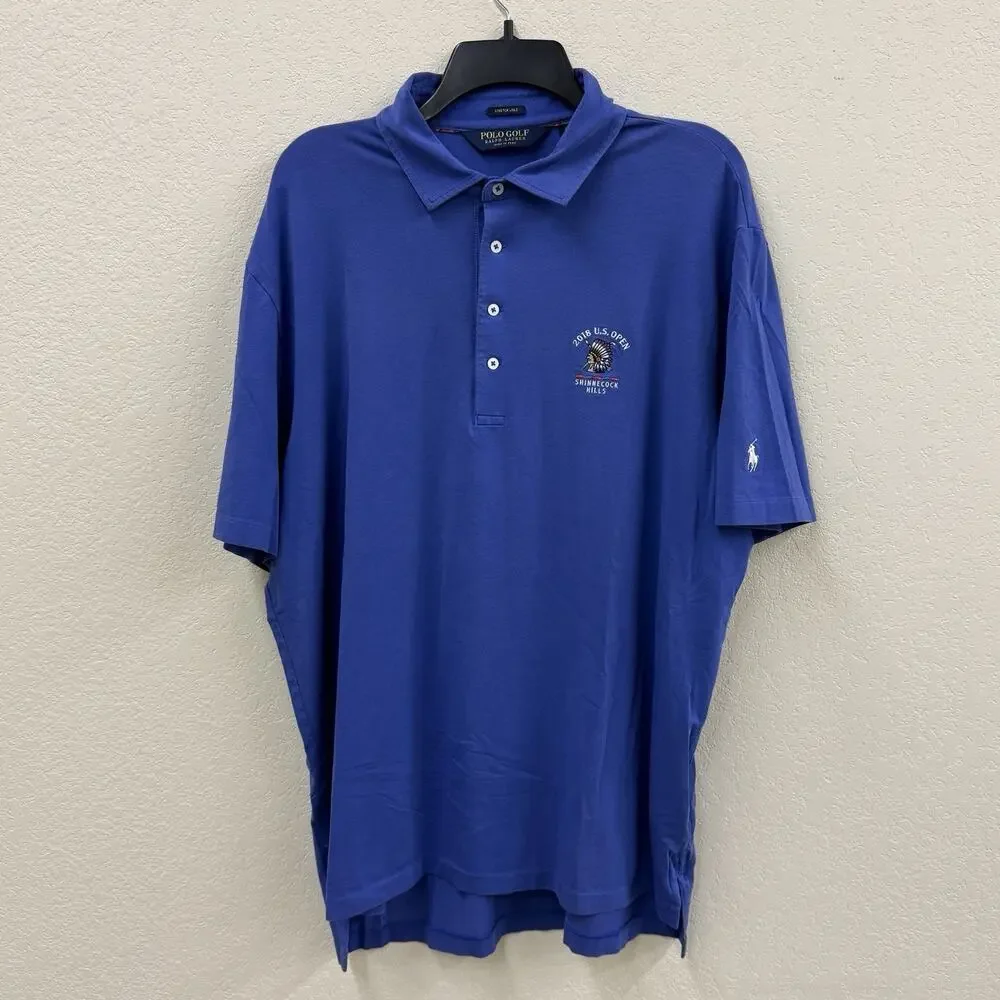 Ralph Lauren Polo Golf Shirt Men’s XL 2018 US Open Shinnecock Hills NY